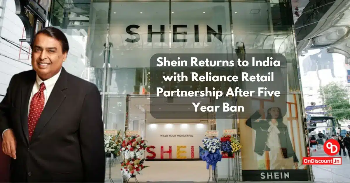 Shein Returns to India with Reliance Retail